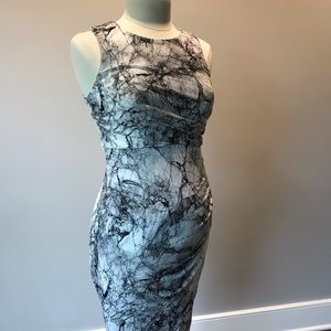 ASOS Maternity Scratch Drape Twist Dress